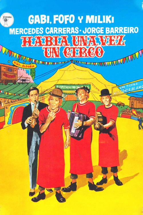 Movie poster for Había una vez un circo (1972)