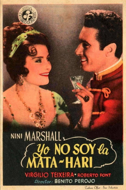 Movie poster for Yo no soy la Mata-Hari (1950)