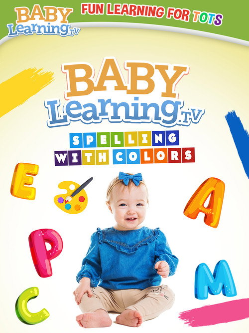 Movie poster for BabyLearning.tv: Spelling With Colors (2023)