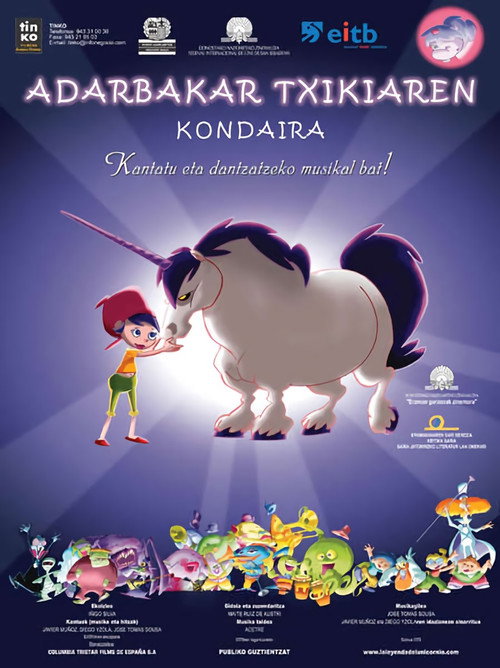 Movie poster for The Legend of the Unicorn (2001)