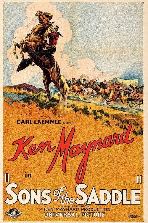 Movie poster for Sons of the Saddle (1930)