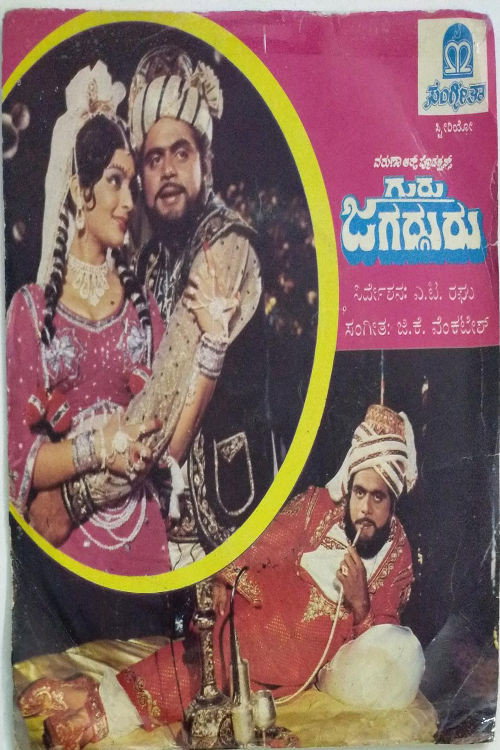 Movie poster for Guru Jagadguru (1985)