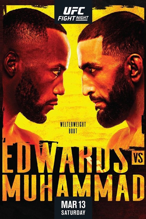 Movie poster for UFC Fight Night 187: Edwards vs. Muhammad (2021)