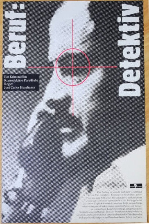 Movie poster for Profession: Detective (1986)