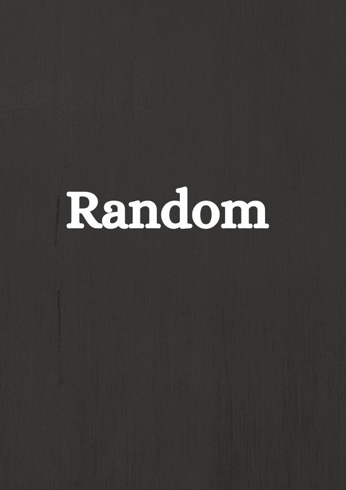 Movie poster for Random (2023)