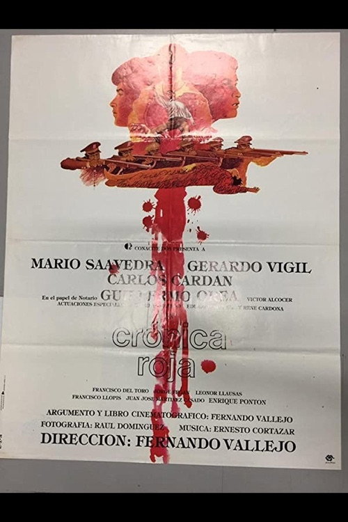 Movie poster for Crónica roja (1979)