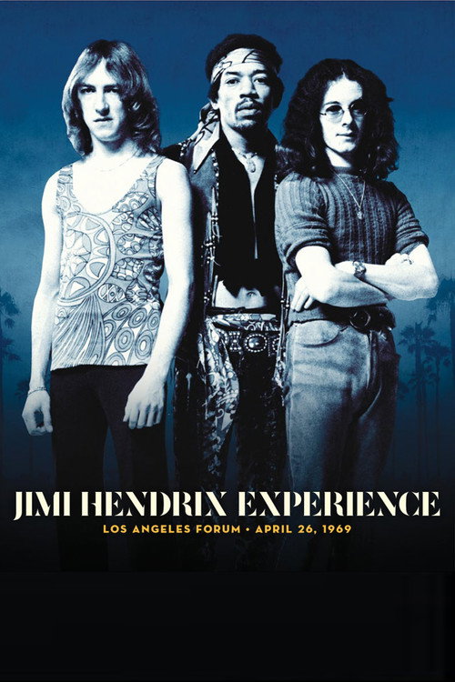 Movie poster for The Jimi Hendrix Experience: Los Angeles Forum April 26, 1969 (2022)