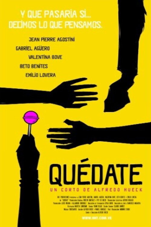 Movie poster for Quédate (2007)