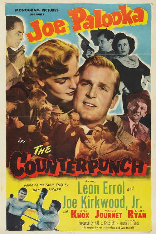 Movie poster for Joe Palooka in the Counterpunch (1949)