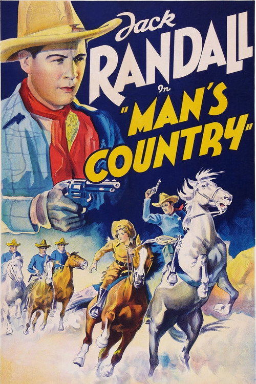 Movie poster for Man's Country (1938)