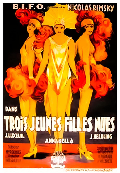 Movie poster for Three Naked Flappers (1929)