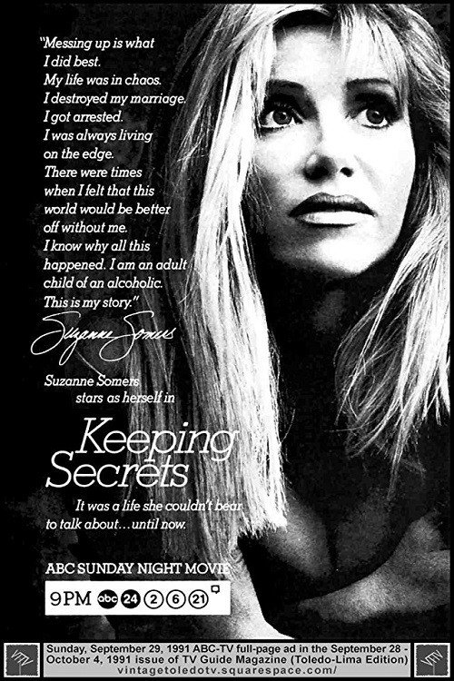 Movie poster for Keeping Secrets (1991)