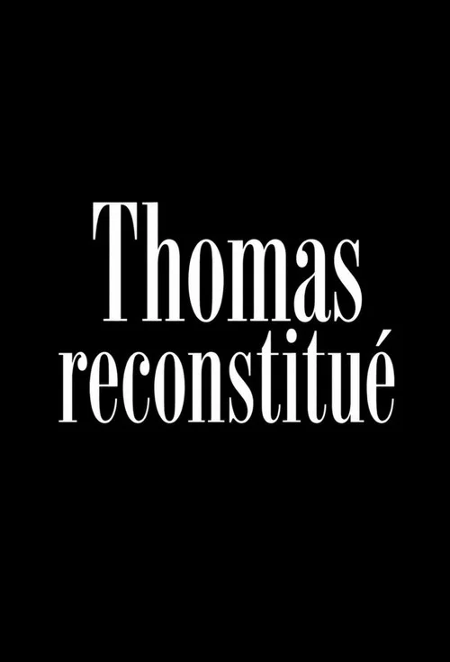 Movie poster for Thomas reconstitué (1992)