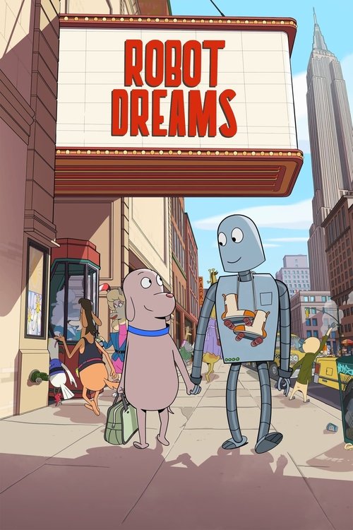 Movie poster for Robot Dreams (2023)