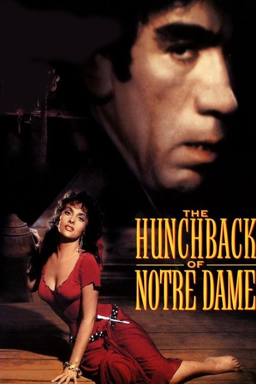 Movie poster for The Hunchback of Notre Dame (1956)