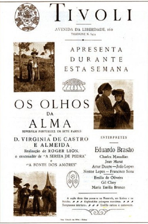 Movie poster for Os Olhos da Alma (1923)