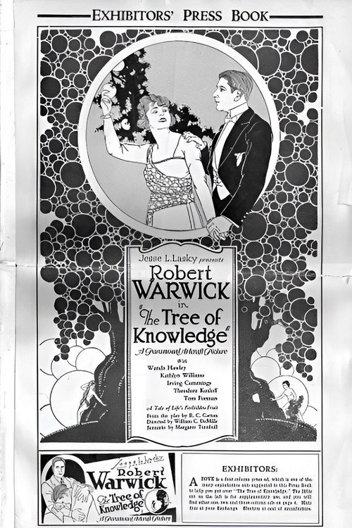Movie poster for The Tree of Knowledge (1920)