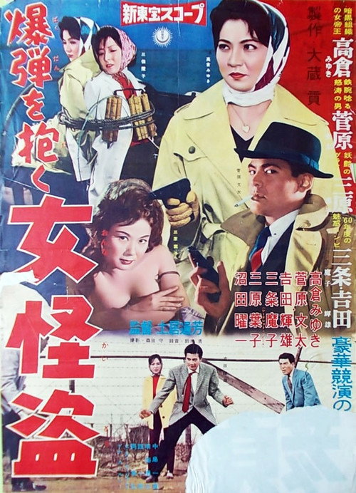 Movie poster for Female Thief and the Bomb (1960)