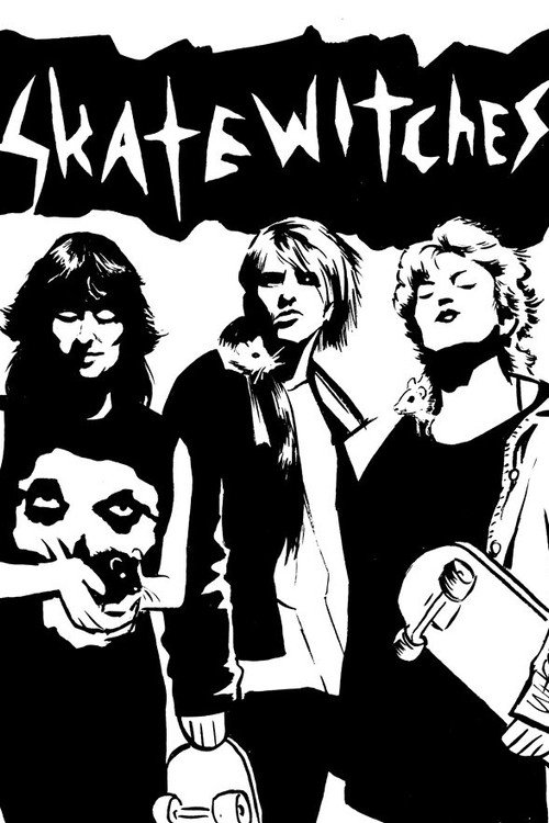 Movie poster for Skate Witches (1986)