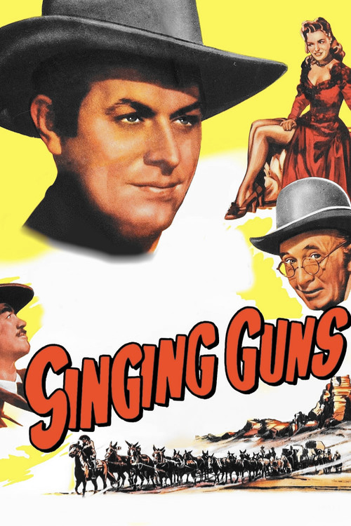 Movie poster for Singing Guns (1950)