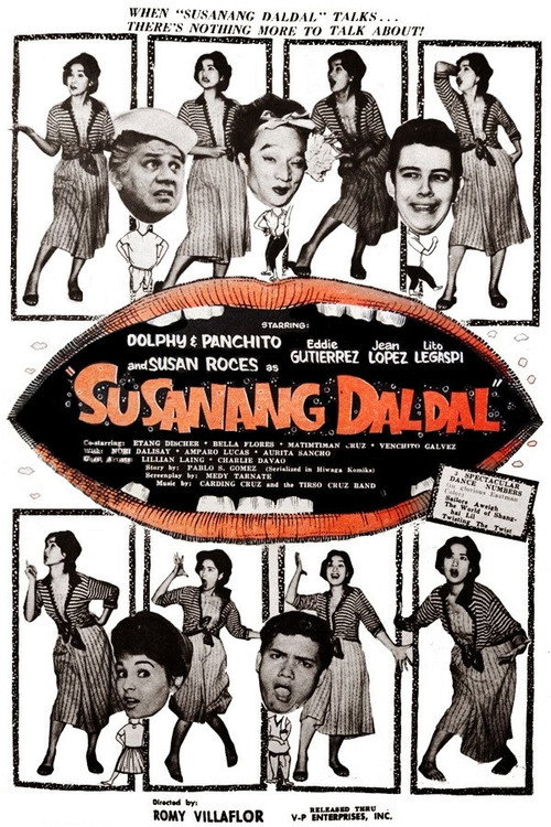 Movie poster for Susanang Daldal (1962)