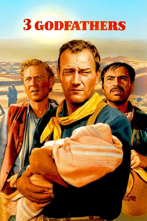 Movie poster for 3 Godfathers (1948)