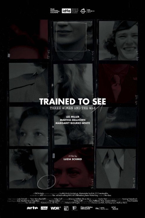 Movie poster for Trained to See – Three Women and the War (2022)