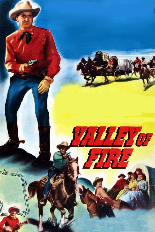 Movie poster for Valley of Fire (1951)