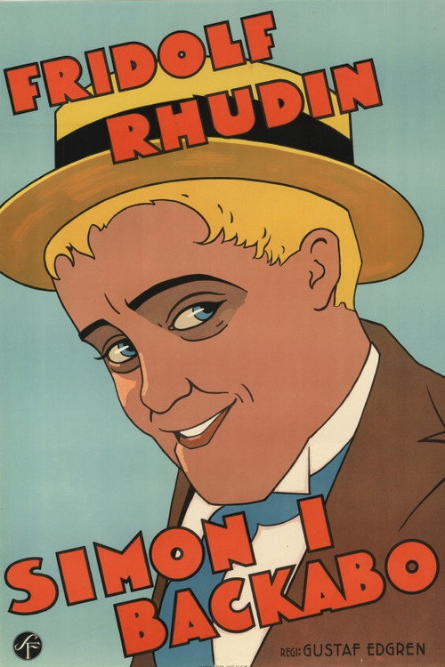Movie poster for Simon i Backabo (1934)
