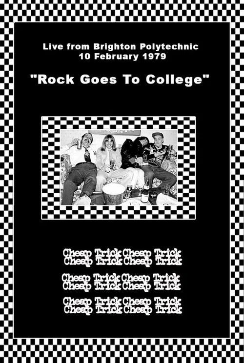 Movie poster for Cheap Trick: Rock Goes to College (1979)