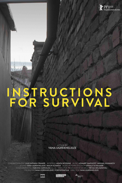 Movie poster for Instructions for Survival (2021)