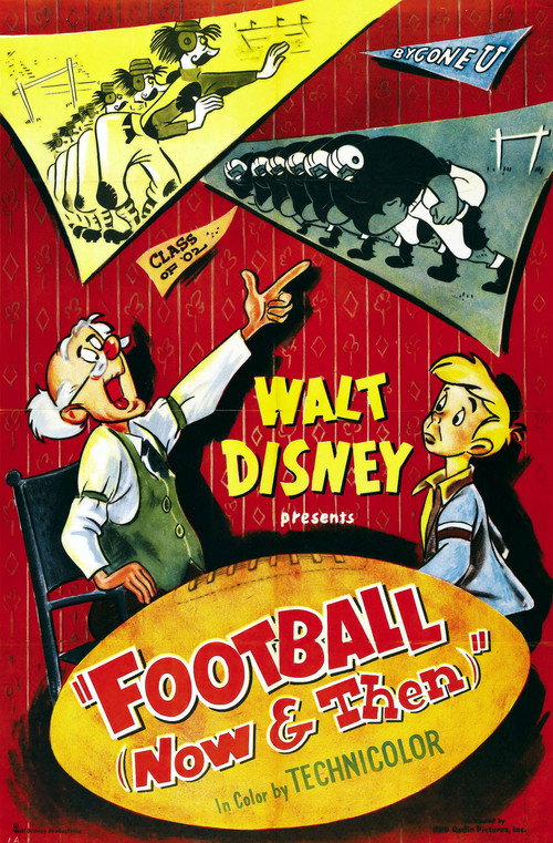 Movie poster for Football (Now and Then) (1953)