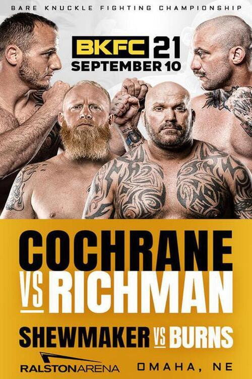 Movie poster for BKFC 21: Richman vs. Cochrane (2021)