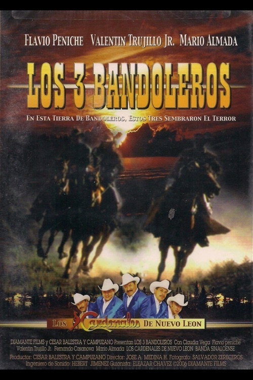 Movie poster for Los 3 bandoleros (2005)