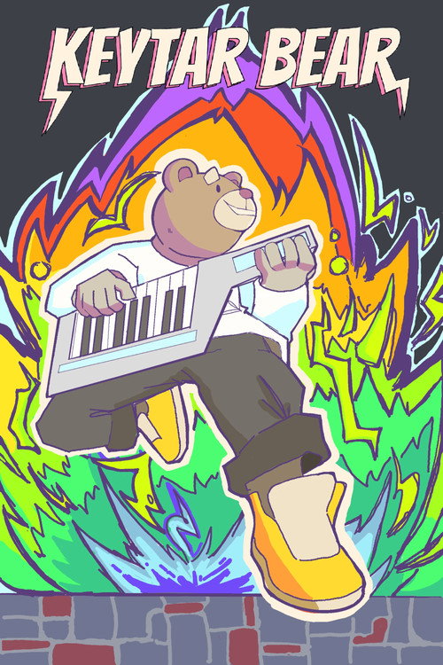 Movie poster for Keytar Bear (2025)
