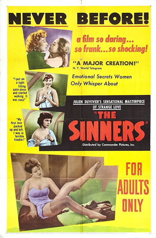 Movie poster for The Sinners (1949)