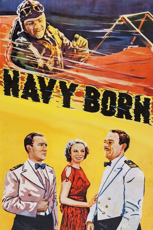 Movie poster for Navy Born (1936)