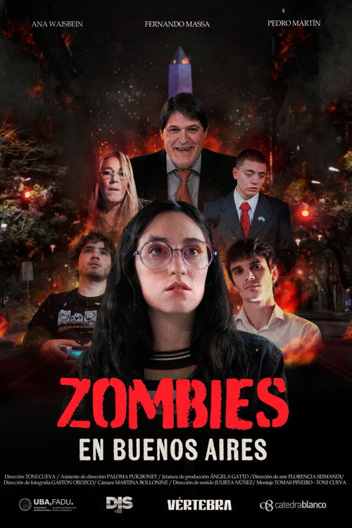 Movie poster for Zombies in Buenos Aires (2024)