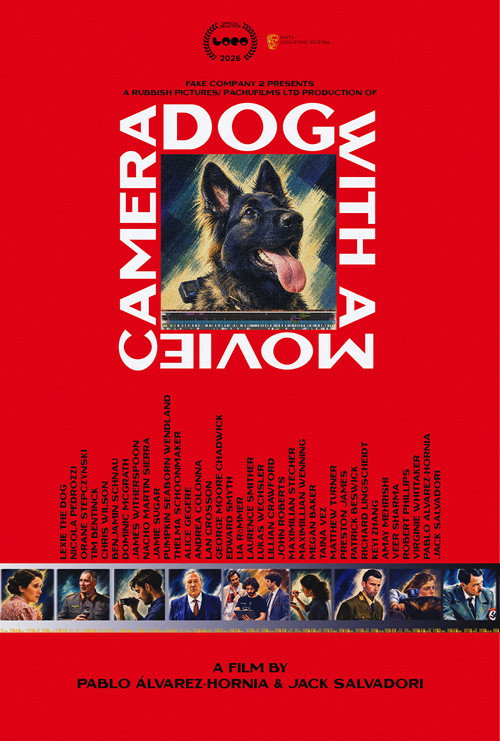 Movie poster for Dog with a Movie Camera (2026)