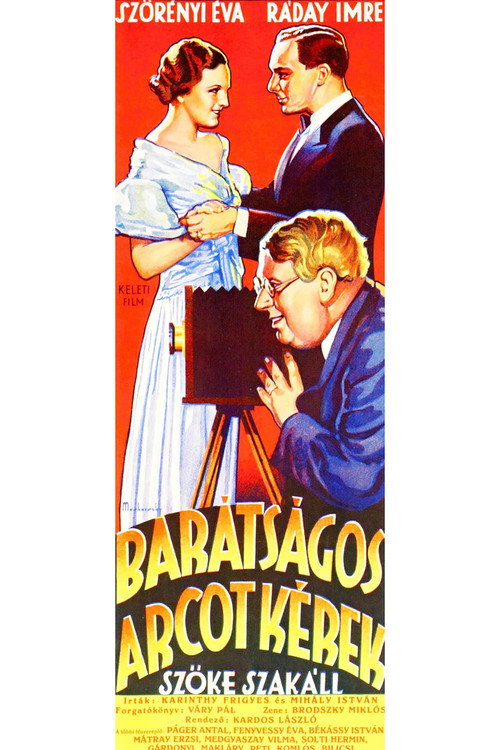 Movie poster for Barátságos arcot kérek (1935)