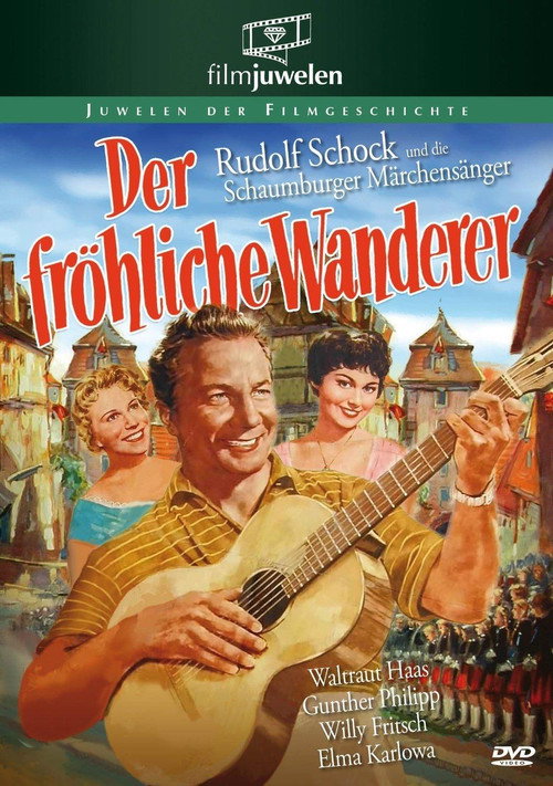 Movie poster for Der fröhliche Wanderer (1955)