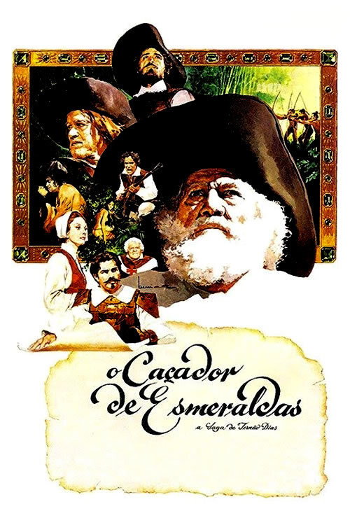 Movie poster for O Caçador de Esmeraldas (1979)