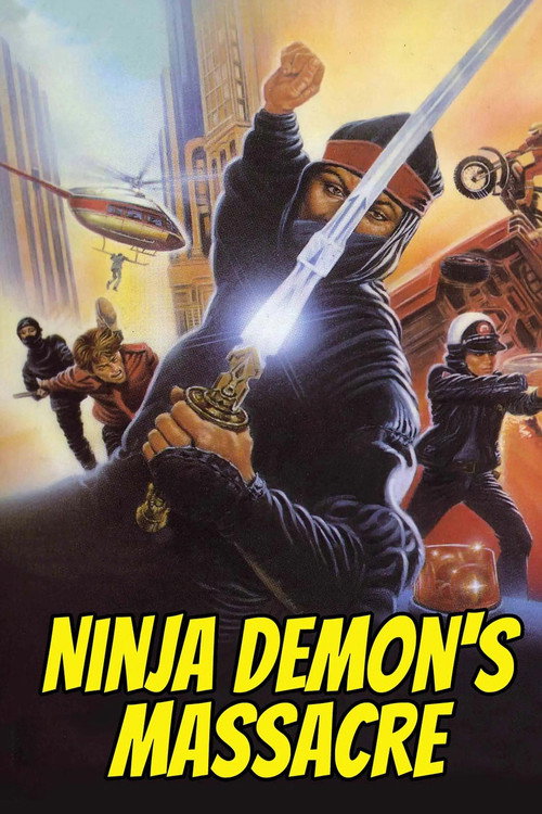 Movie poster for Ninja, Demon's Massacre (1988)