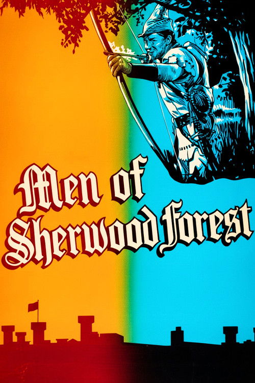 Movie poster for The Men of Sherwood Forest (1954)