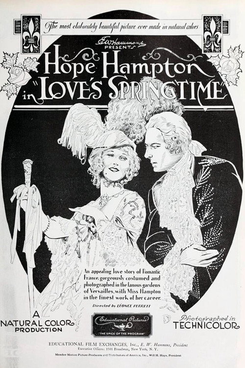 Movie poster for Love's Springtime (1927)