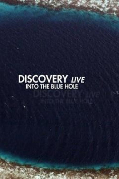 Movie poster for Discovery Live: Into The Blue Hole