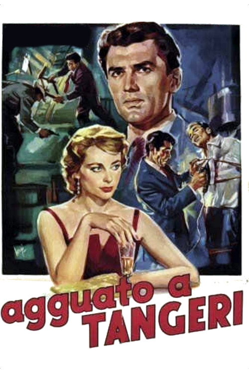 Movie poster for Ambush in Tangier (1957)