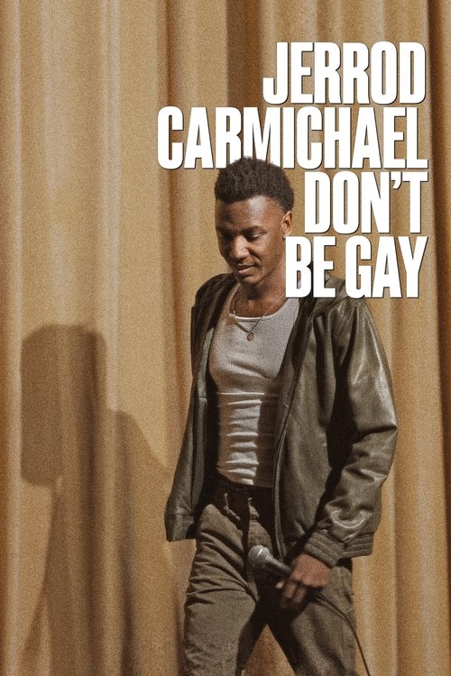 Movie poster for Jerrod Carmichael: Don't Be Gay (2025)