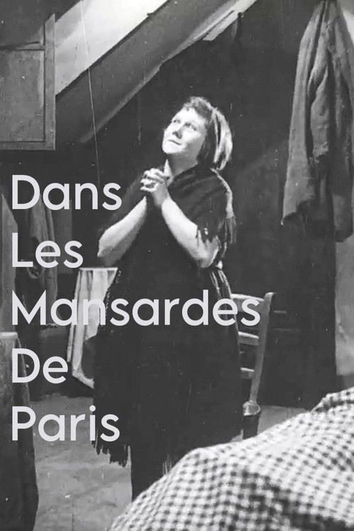 Movie poster for Dans Les Mansardes De Paris (1924)