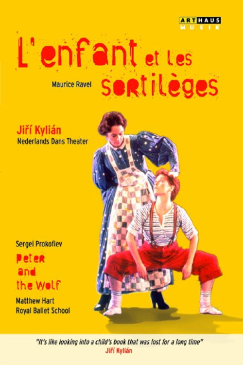 Movie poster for L'Enfant et les sortilèges - Jiří Kylián (1986)